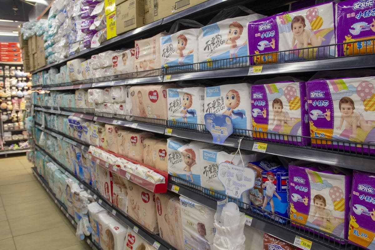 Baby Diapers (Pack of 50)