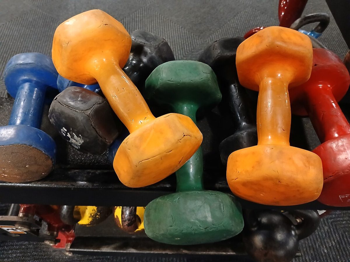 Dumbbells (Pair, 5kg each)