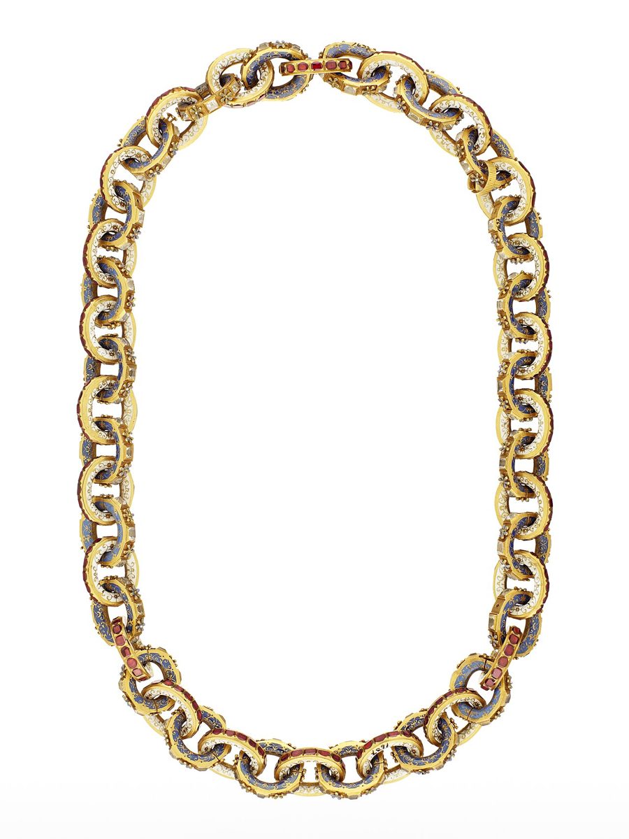 Gold-Plated Chain Necklace
